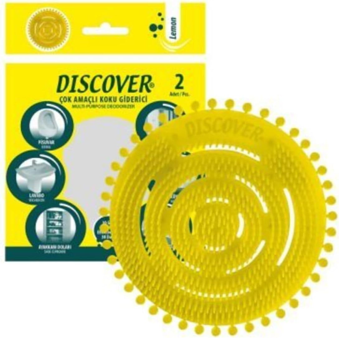 Discover-Çok Amaçlı Lemon 2'li Koku Giderici