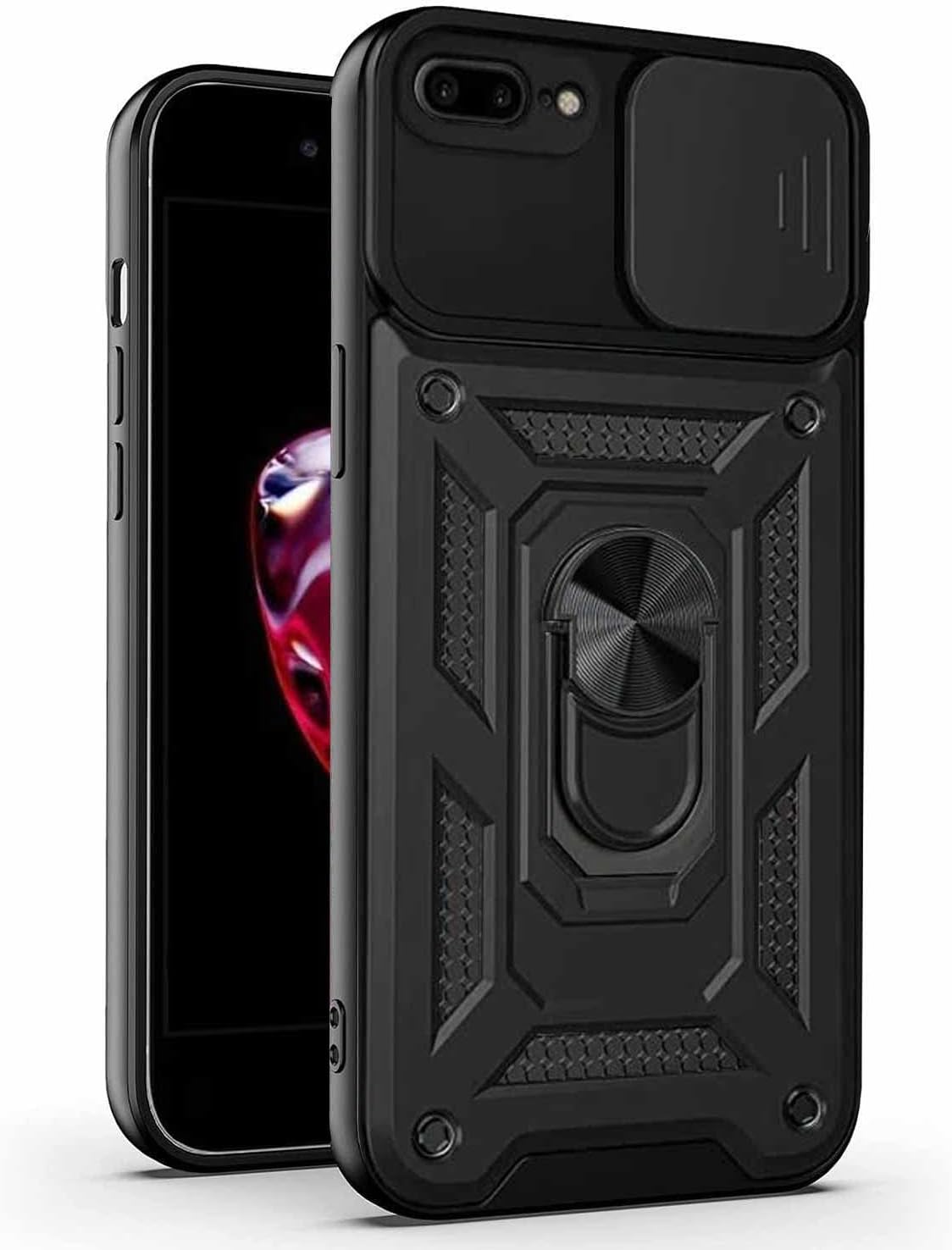Alternative view of Apple iPhone 7 Plus için Kılıf Impact Resistant Siyah [iPhone 7 Plus ile Uyumlu Kılıf - Siyah]