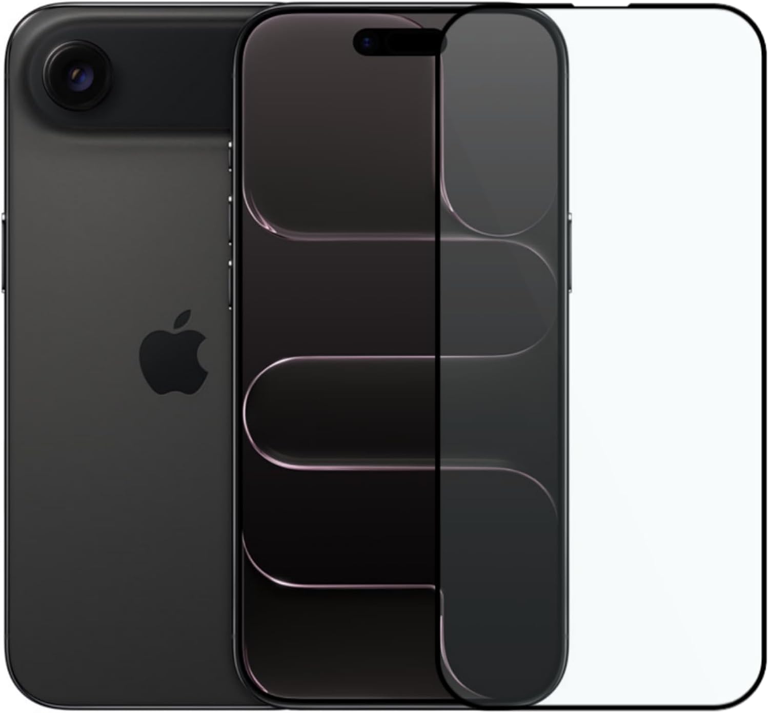 Tam Kaplayan Parmak İzi Bırakmayan Safir Ekran Koruyucu Cam, iPhone 17 Air İle Uyumlu - Görsel 2