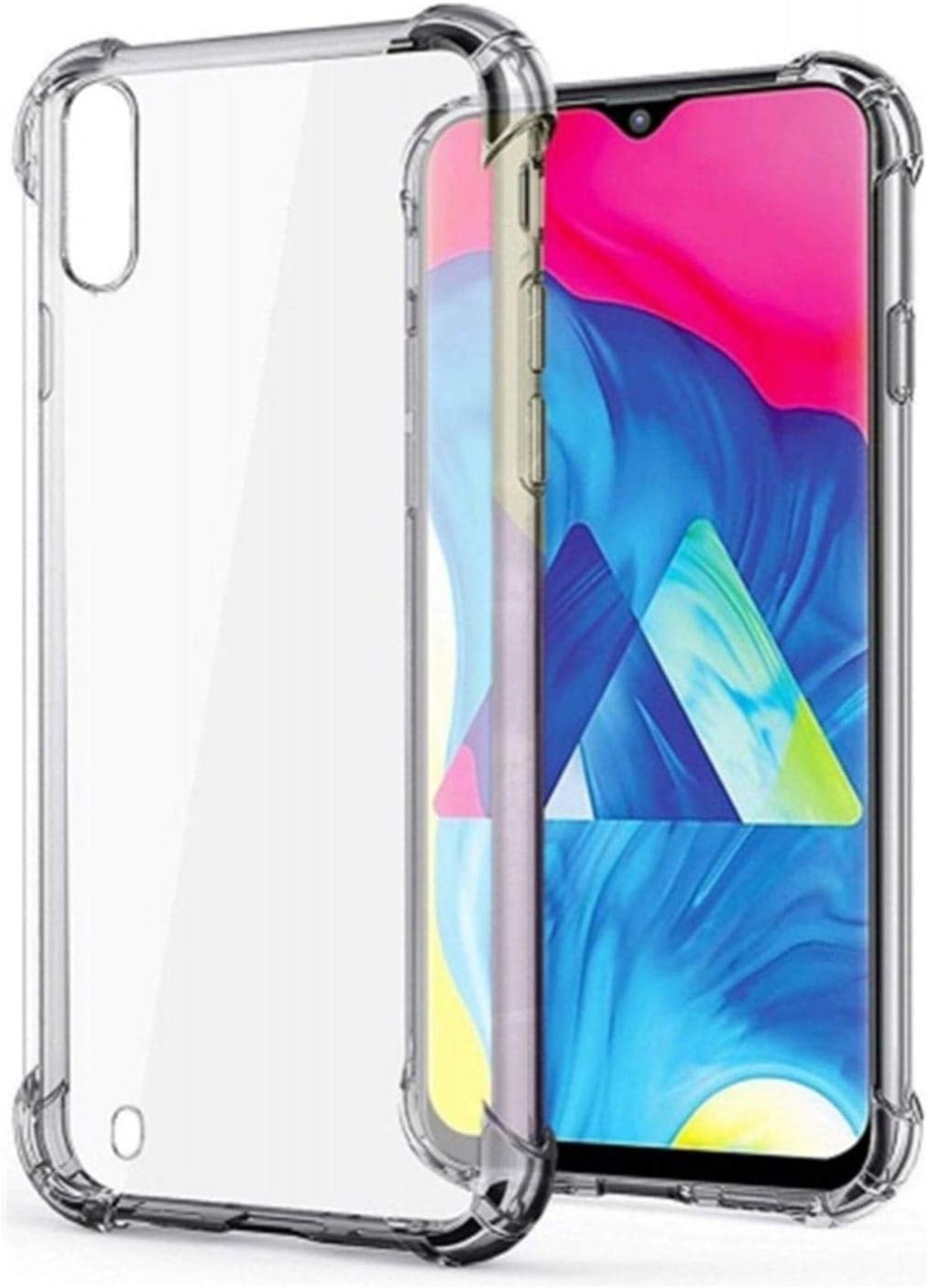 Alternative view of Galaxy M10 Şeffaf Airbag Antishock Silikon Kılıf