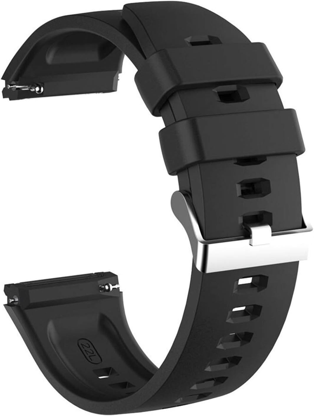 Alternative view of Xiaomi Amazfit GTR 47mm için Kordon, Silicone RapidBands Siyah [GTR 47mm ile Uyumlu Kordon - Siyah]