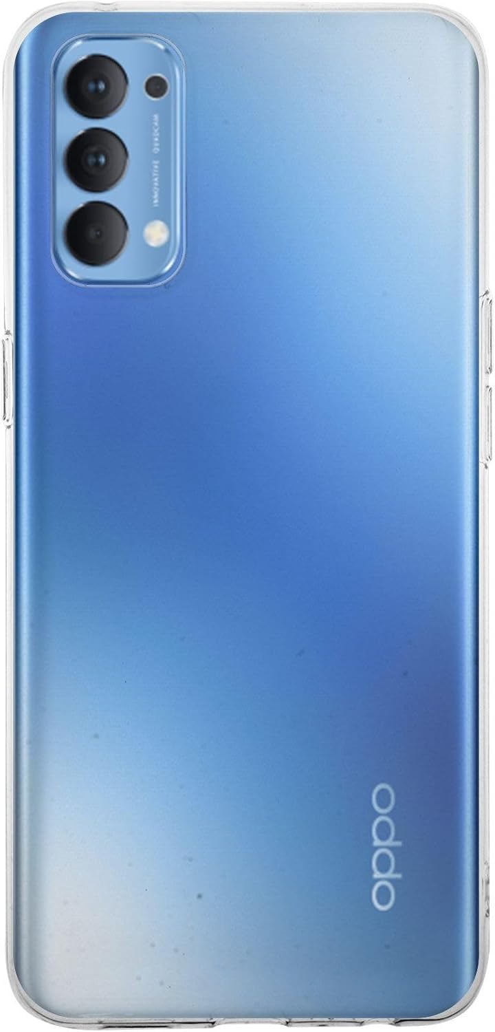 Oppo Reno 4 Kapak 1mm Süper Silikon Şeffaf Kılıf - Görsel 3