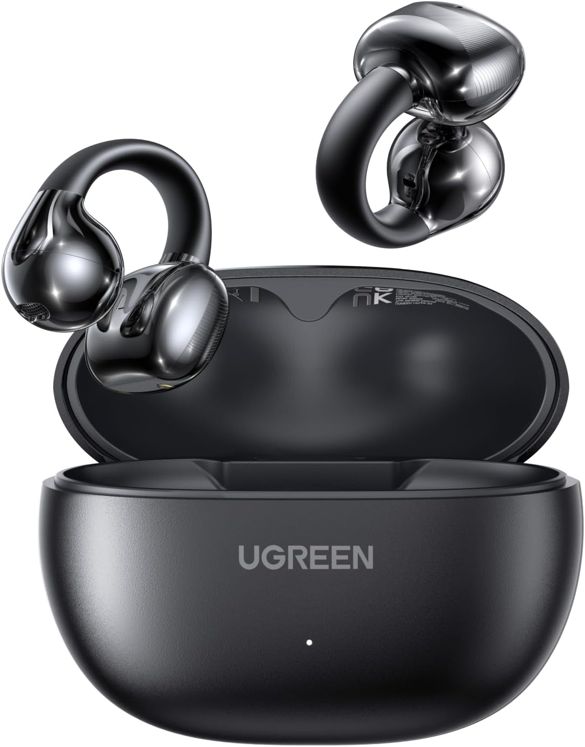 HiTune S3 kablosuz kulaklık, Bluetooth 5.4, açık spor kulaklık, klipsli ve gürültü önleyici ENC, 30 saat çalma, hızlı şarj, USB-C, Hi-Fi, IPX5 su geçirmez, siyah - Görsel 3