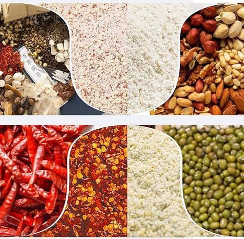 Mini Baharat Kahve Öğütücü Elektrikli Hızlı Öğütücü Çok İşlevli Parçalama Makinesi Kuru Tahıl Değirmeni Baharat Tohumları Pirinç Çekirdeği Çeşniler için - Görsel 3