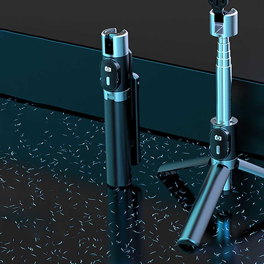 Alternative view of Senon P60 Plus Çok Fonksiyonlu Kumandalı Tripod Ve Selfie Çubuğu Zore Selfi Çubuğu Beyaz