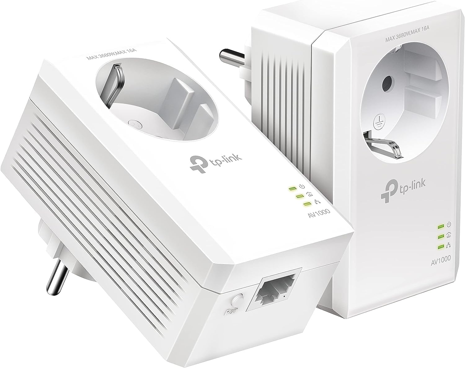 TL-PA7017P KIT, AV1000 Gigabit Passthrough Powerline Başlangıç Kiti