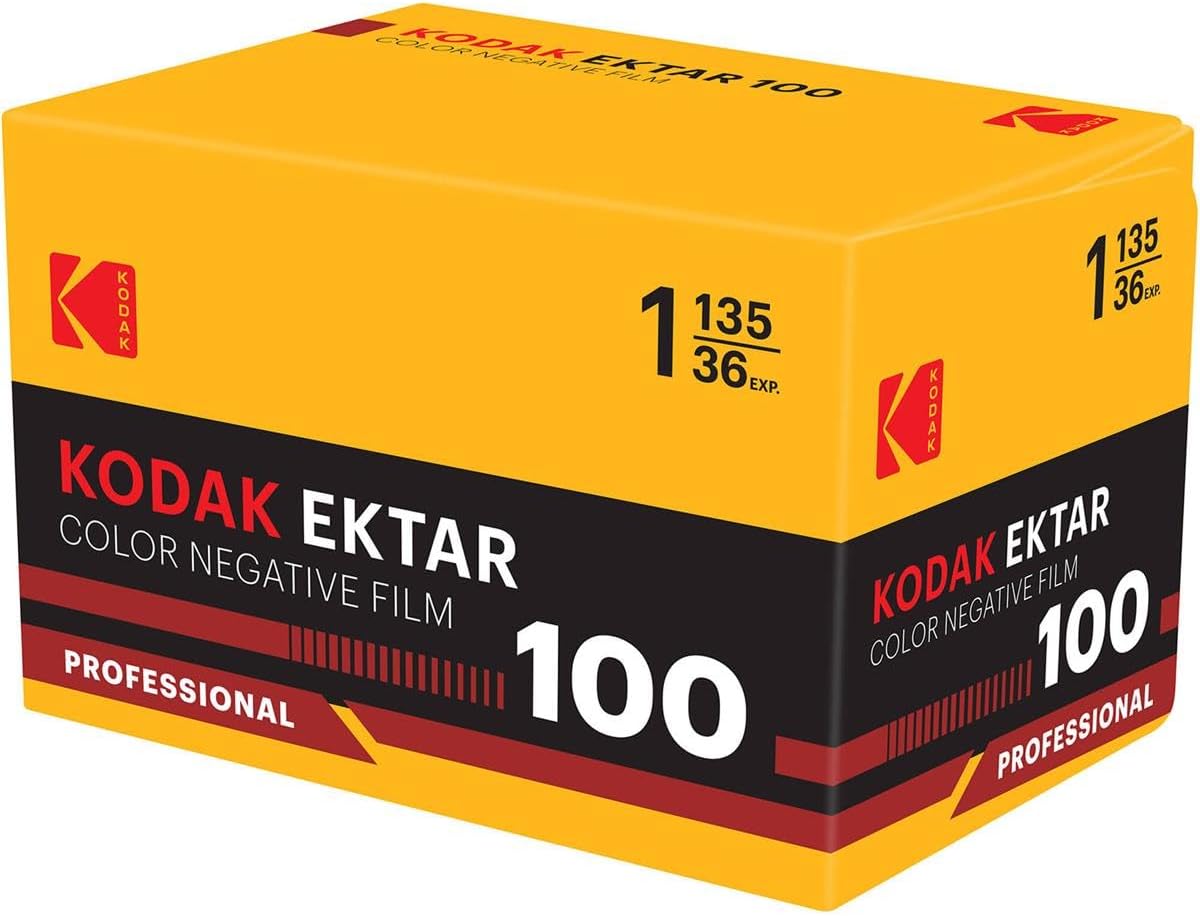 Ektar 100 135-36 Renkli Analog Professional Fotoğraf filmi Ultra Fine Grain, C41,Retro - Görsel 3