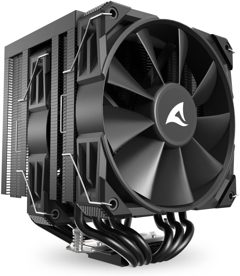 Alternative view of SHARKOON FAN CPU FAN AMD/INTEL A60 BLACK