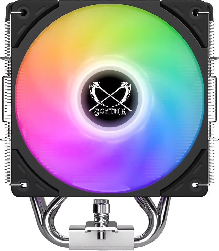 Alternative view of Scythe MARK 4 ARGB SCKTT-4000AR Original Tasarım 12 cm Intel LGA1700, LGA1151, AMD AM5, AM4 Desteği, 120mm,Yan Akışlı İşlemci Hava Soğutucusu