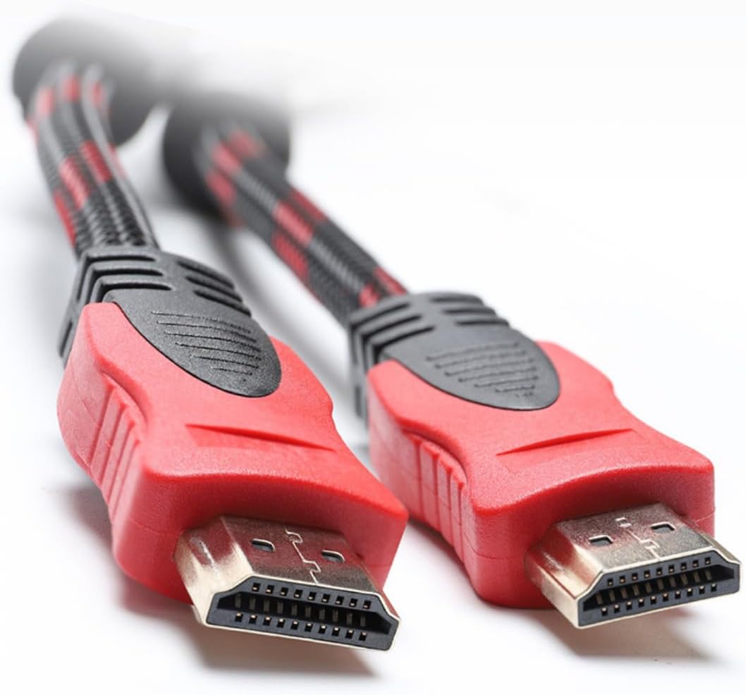Vetech 1.5 Metre HDMI Kablo Örgü Sargılı Dayanıklı Full HD Televizyon/Monitör/TV Hdmi Kablosu/Uydu Alıcısı Uyumlu hdmi kablosu - Görsel 2