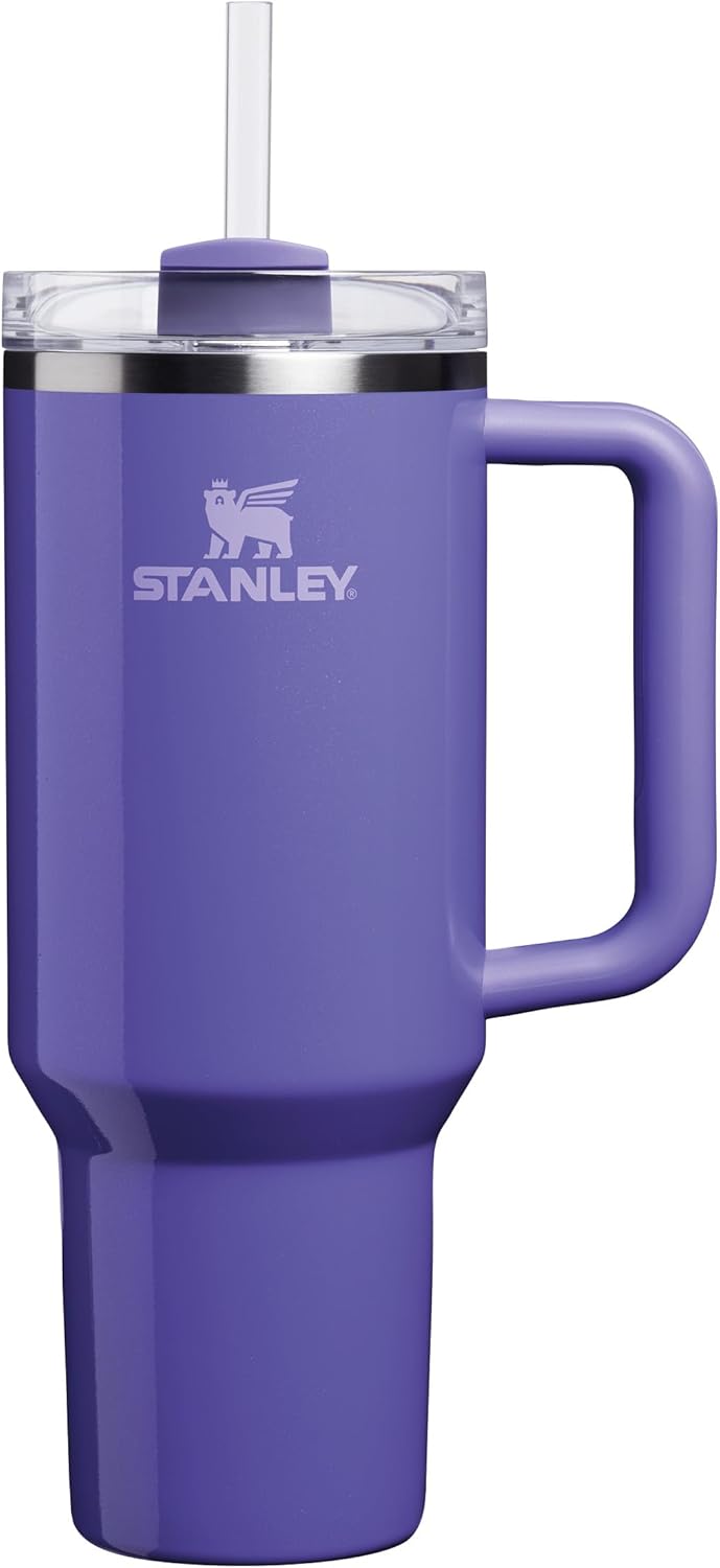 Pipetli Termos Bardak, 1.18 Litre, Parlak Mor (Dahlia Shimmer) | 11 saat soğutur. - 48 saat. Buz soğutmalı – pipet, sap ve kapaklı – bulaşık makinesinde yıkanabilir – BPA içermez - Görsel 2