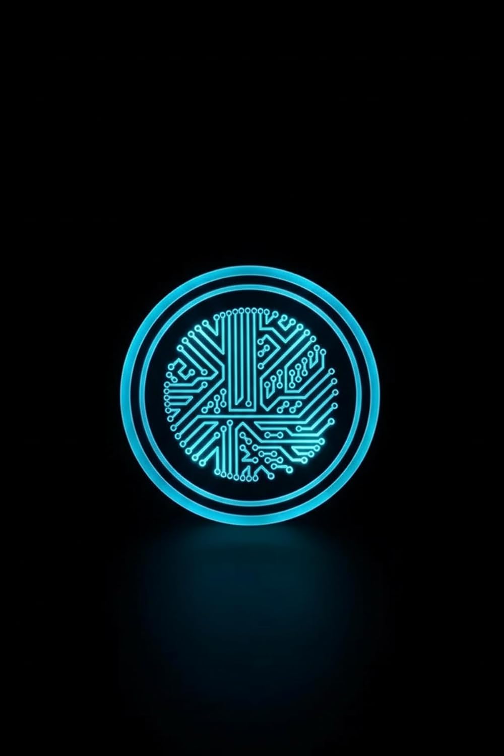 Pratikyus 7 Renkli LED Akıllı Bardak Altlığı Işıkları – USB Şarjlı, Sensörlü, Araba İçi Dekoratif Atmosfer Aydınlatma - Görsel 3