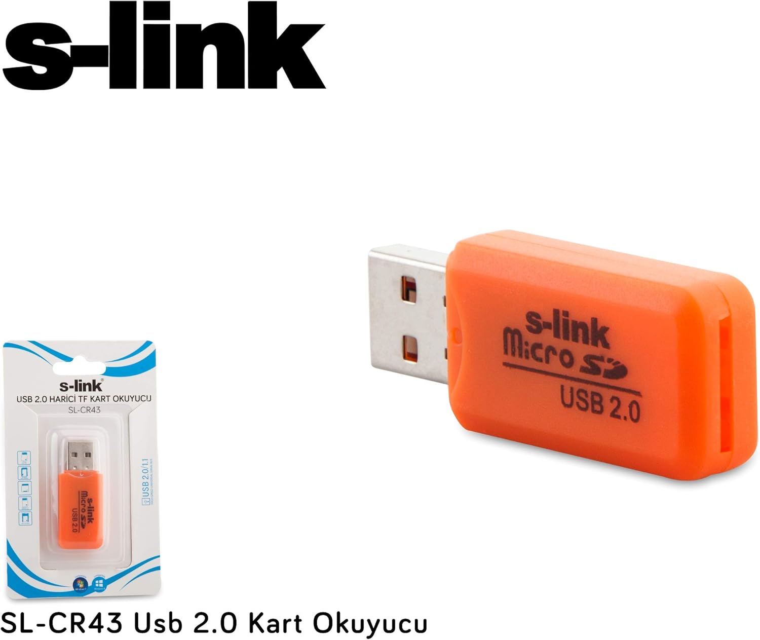 Alternative view of SL-CR43 Usb 2.0 Kart Okuyucu, Asorti