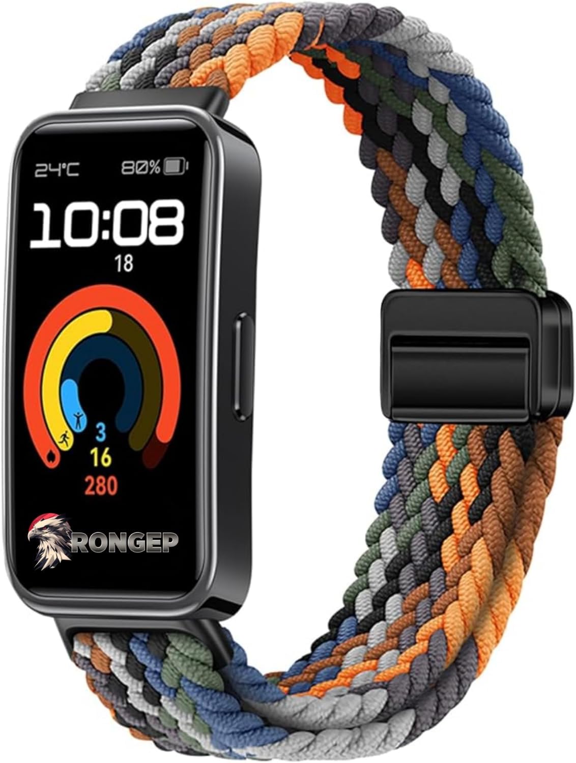 Band 10-9-8 ile Uyumlu Örgü Loop Kordon Manyetik Tokalı Yumuşak ve Konforlu Band 8 Kordon Terletmeyen Nefes Alabilir Yapılı Elastik Kumaşlı Band 10 Kordonu - Görsel 2