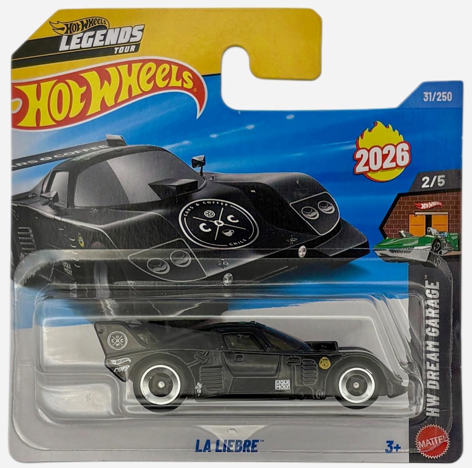 Tekli Arabalar LA LIEBRE KISA KART JJH36 - Görsel 2