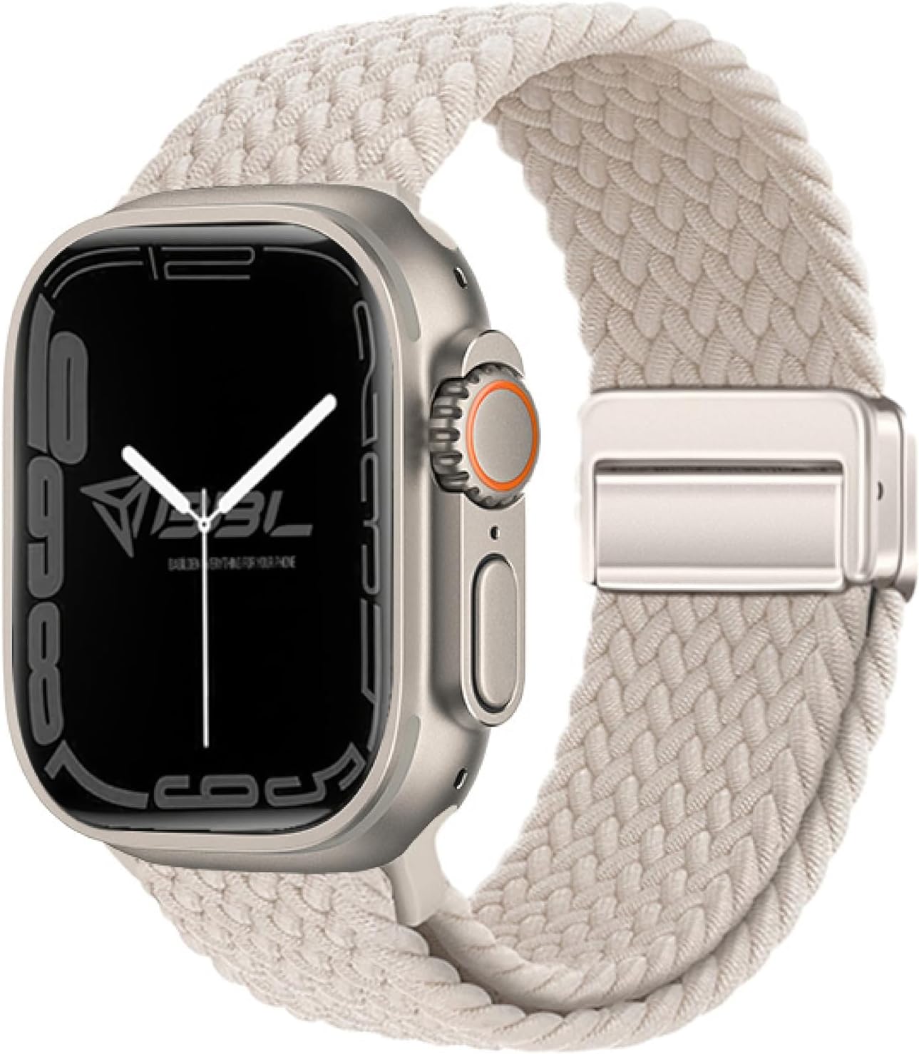 Alternative view of Apple Watch Series SE/11/10/9/8/7/6/5/4/3 ile Uyumlu Kumaş Kordon 46mm/45mm/44mm, Series 10 42mm/41mm/40mm/38mm