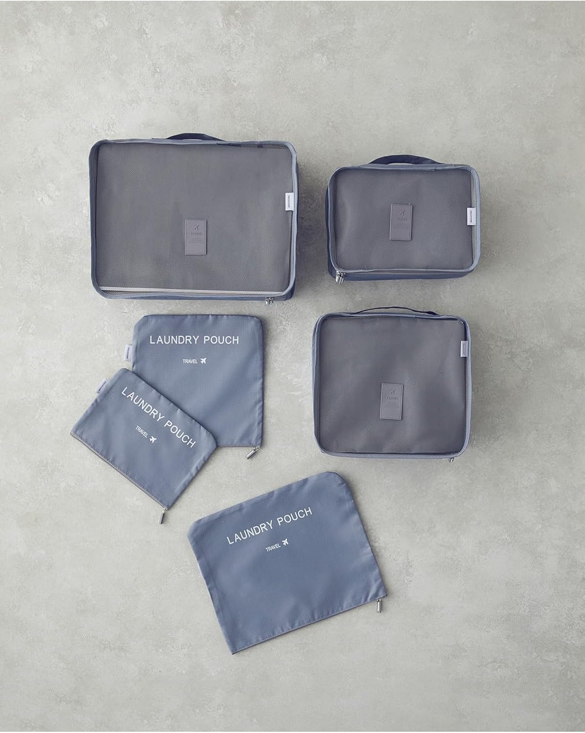 Alternative view of Blare 6'lı Organizer Set Gri