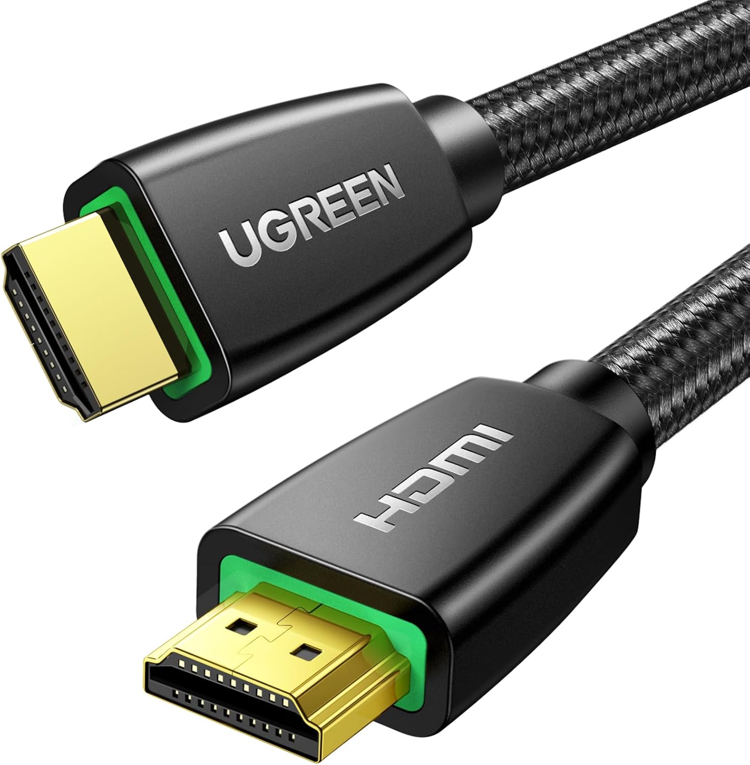 Alternative view of HDMI Kablo 4K 60Hz UHD 2.0 HDMI ARC Kablo HDR 3D High Speed 18Gbps Ethernet Altın Kaplamalı TV Televizyon, Monitor, Blu-ray, PS5/PS4/PS3, Xbox Series S, Soundbar (5M)