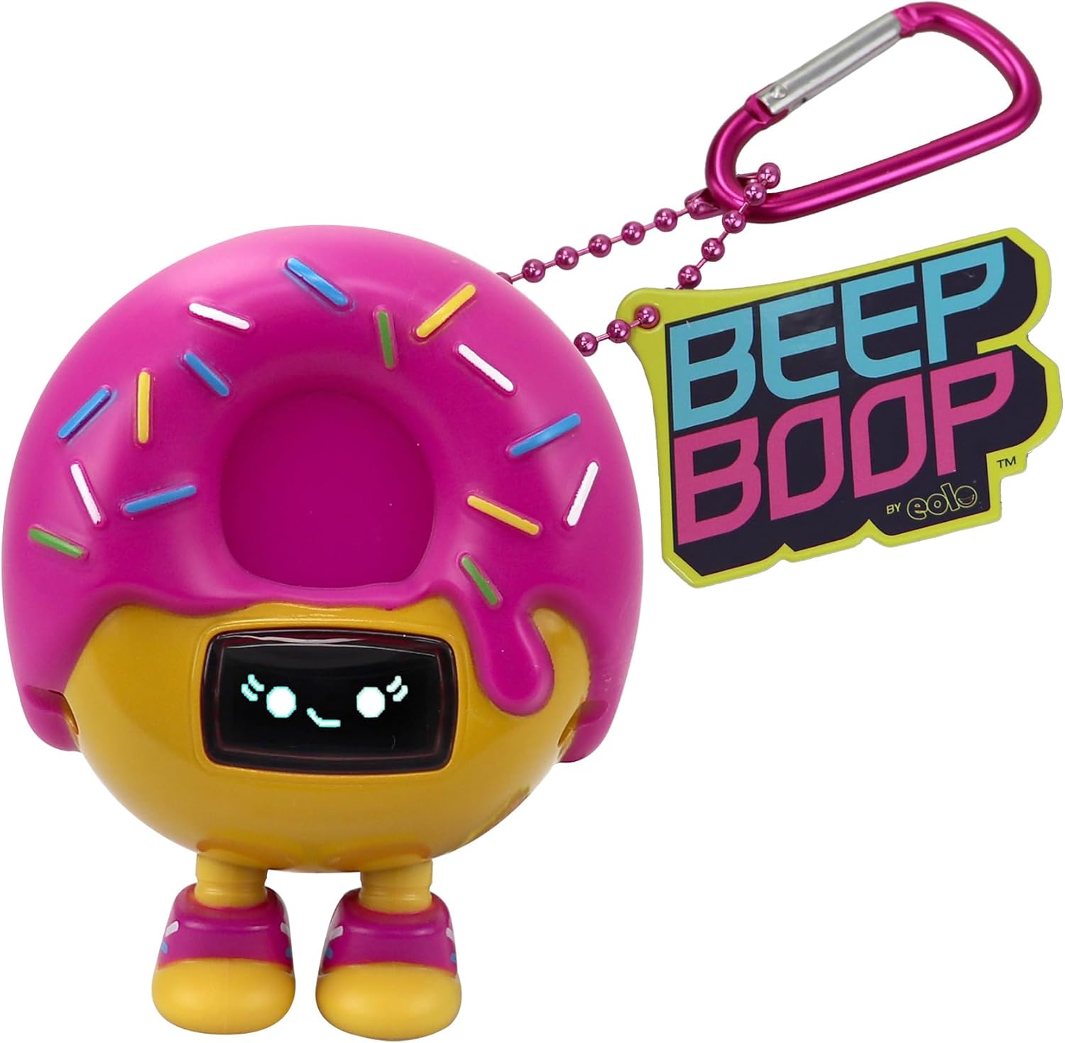 CIRCUITMESS Beep Boop Mochi | Çocuklar için İnteraktif Dijital Evcil Hayvan Oyuncağı | Eğlenceli Teknoloji Mini Oyunlar, Sesler ve Tepkiler | Koleksiyonluk Oynamaya Hazır Elektronik Evcil Hayvan (4-9 - Görsel 3