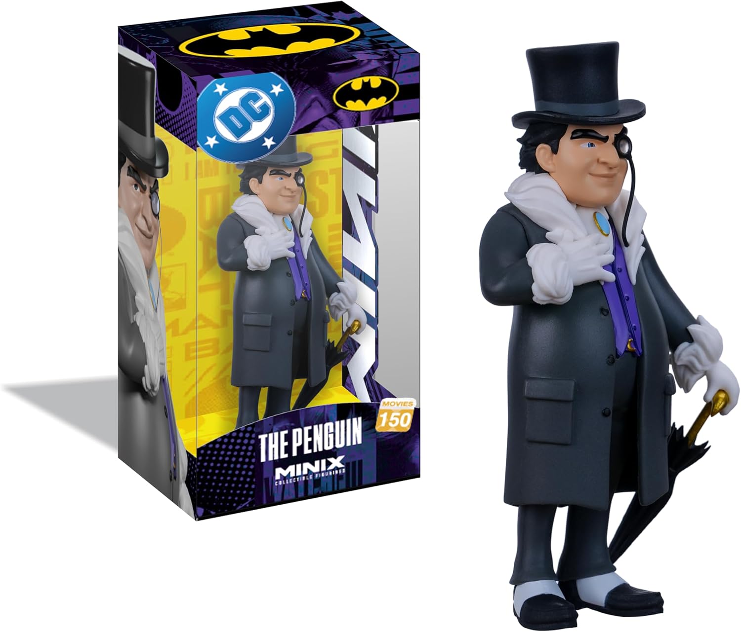MINIX - Filmler #150 - DC Comics - Batman Pingouin - Koleksiyon Figürü 12 cm - Görsel 3