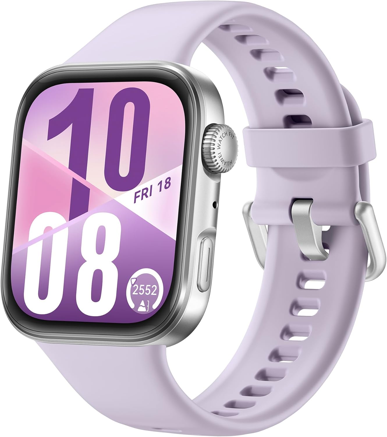 WATCH FIT 4 Akıllı Saat,100+ Spor Modu, Ultra İnce Tasarım,Spor ve Sağlık Takibi,10 Güne Kadar Pil Ömrü, iOS ve Android Uyumlu,Alüminyum Kasa,1.82” AMOLED Ekran, GPS Destekli Koşu Saati,Mor