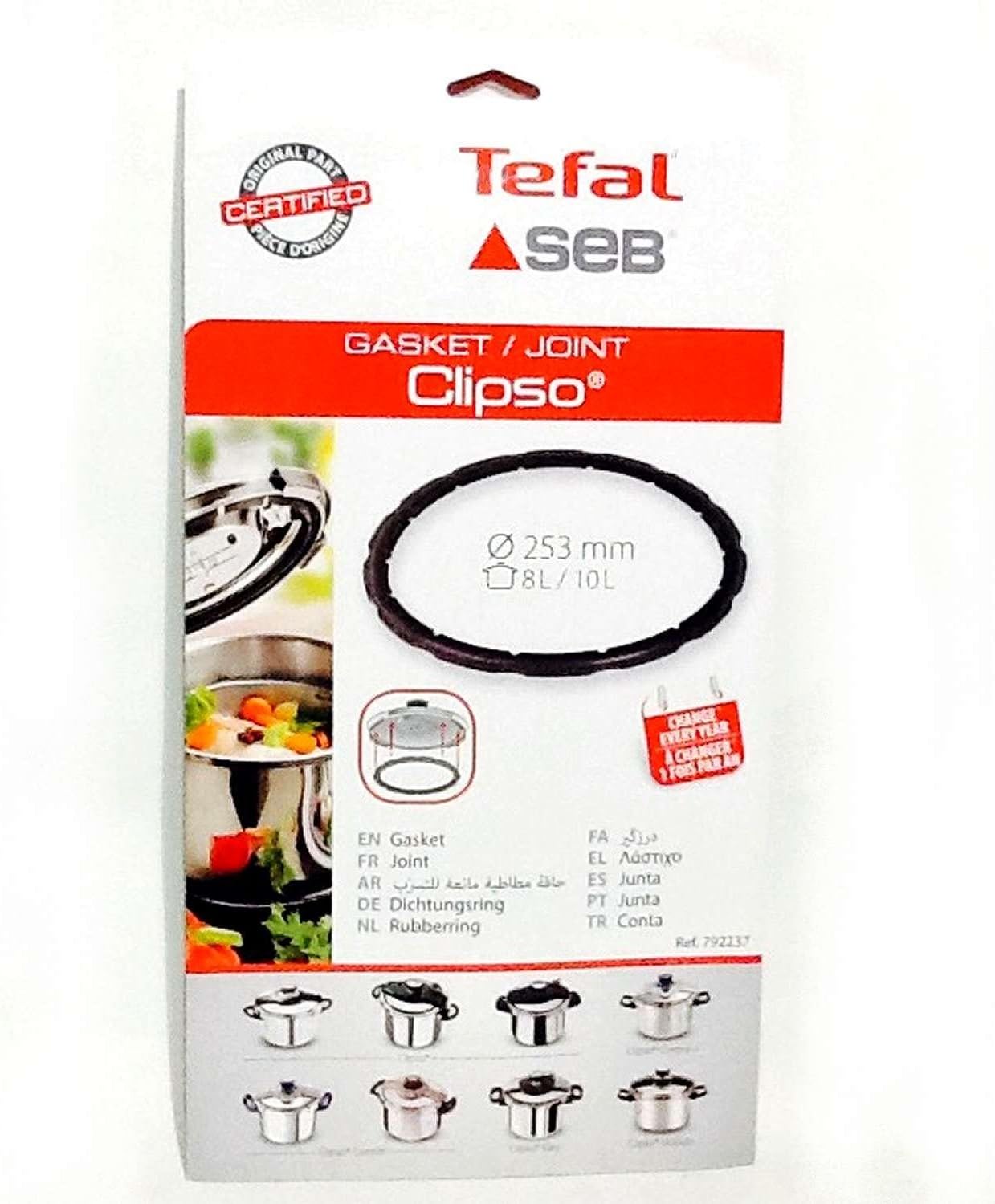Clipso 8-10 Litre Düdüklü Tencere Kapak Contası SS-794417 - Görsel 3