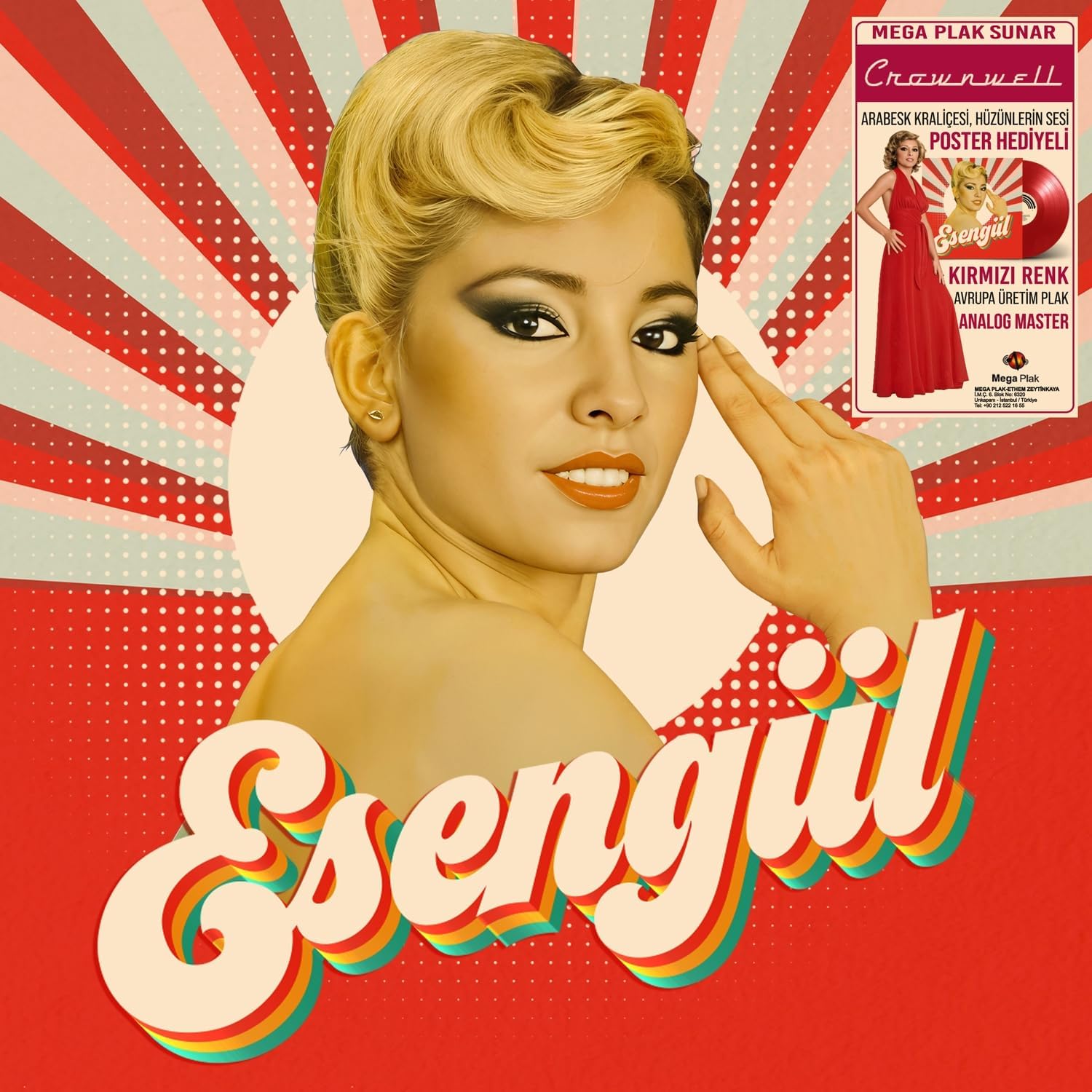 Alternative view of Esengül Esengül Plak Kırmızı LP