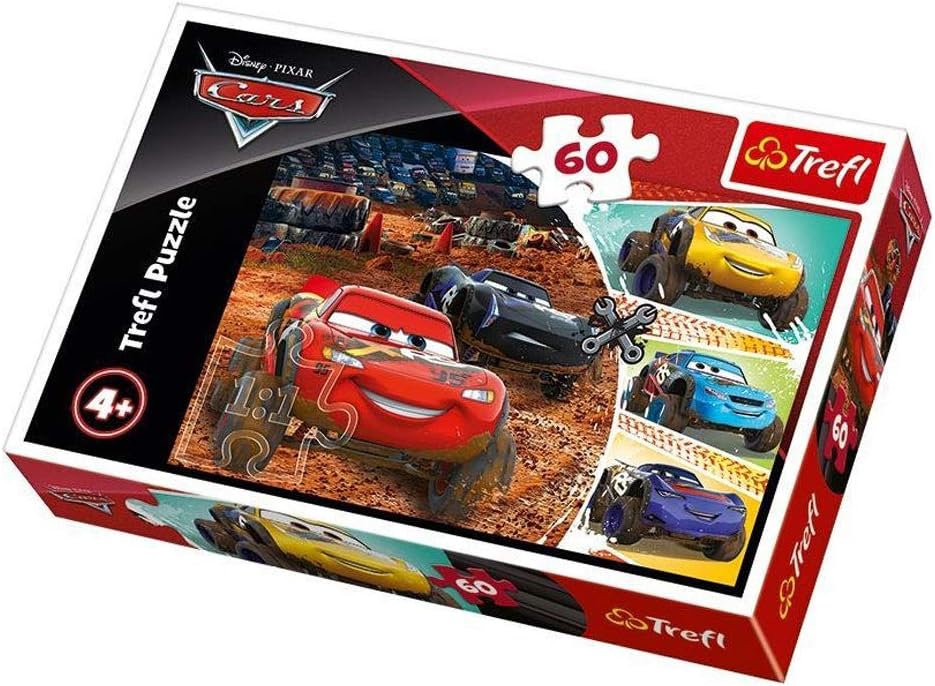 Alternative view of 17327 Şimşek McQueen ve arkadaşları,  Cars 60 parça, 4 yaşından büyük çocuklar için yapboz