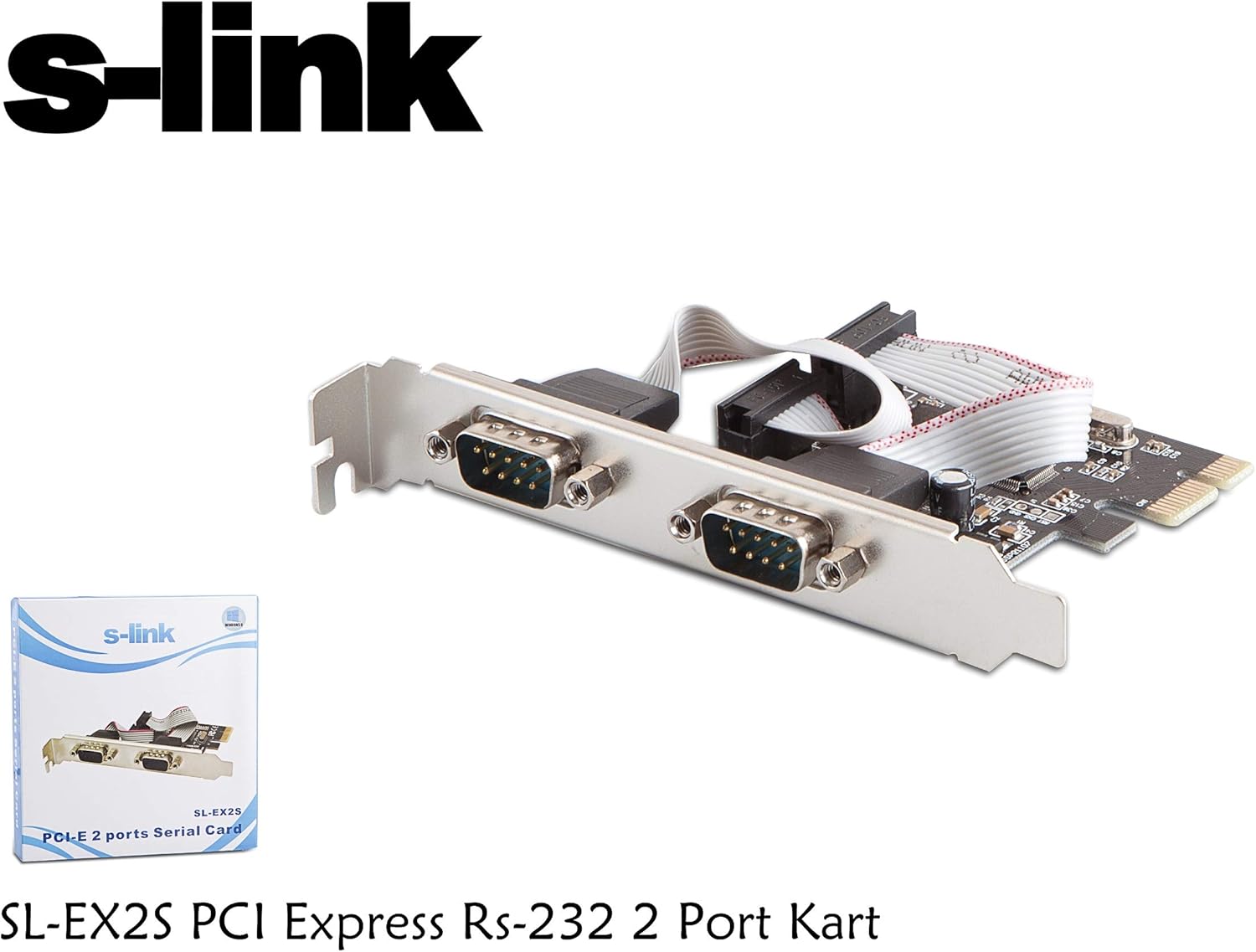 SL-EX2S PCI Express Rs-232 2 Port Kart - Görsel 3