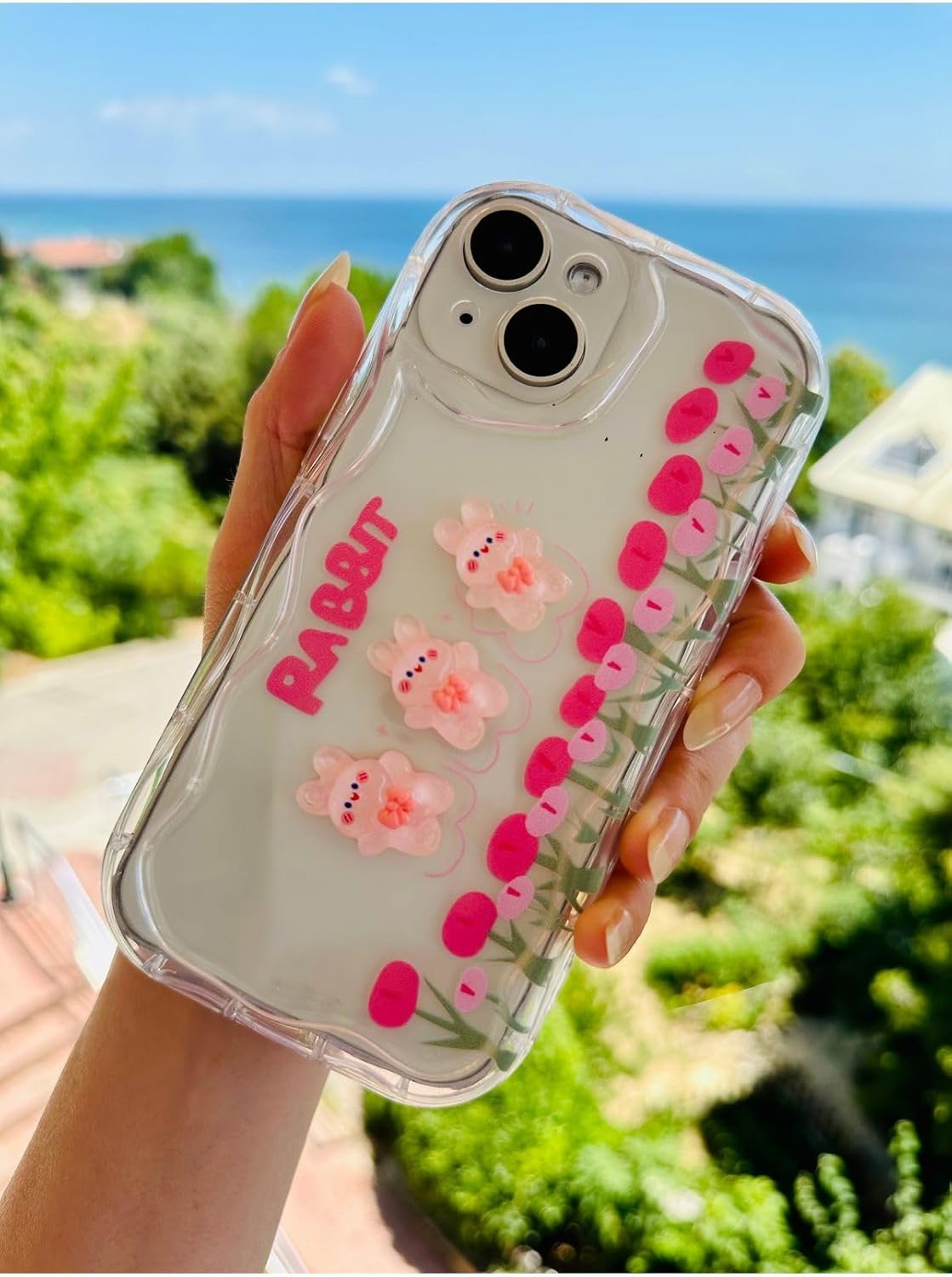 Iphone 13 Ve 14 ile Uyumlu 3d Oyuncaklı Tasarımlı Esnek Silikon Kılıf - Görsel 3