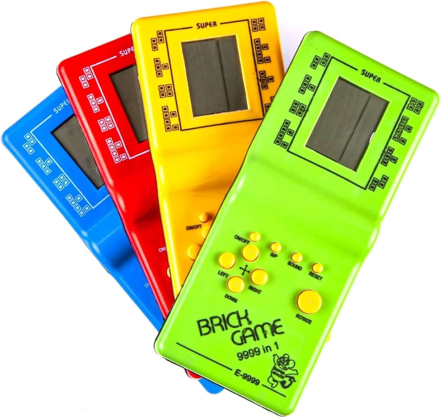 Busstier Nostaljik Tetris El Atarisi Pilli Taşınabilir Retro Oyun Konsolu Unutulmayan Atari Oyunu - Görsel 3