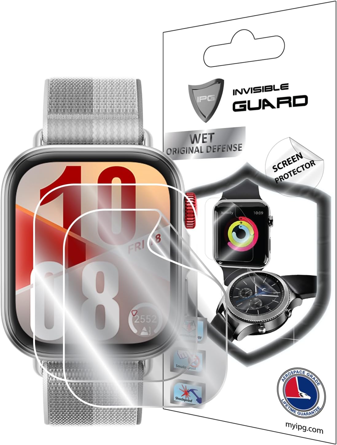 Watch Fit 4 ile uyumlu IPG HydroGel Ekran Koruyucu (2 Adet) - Görsel 2