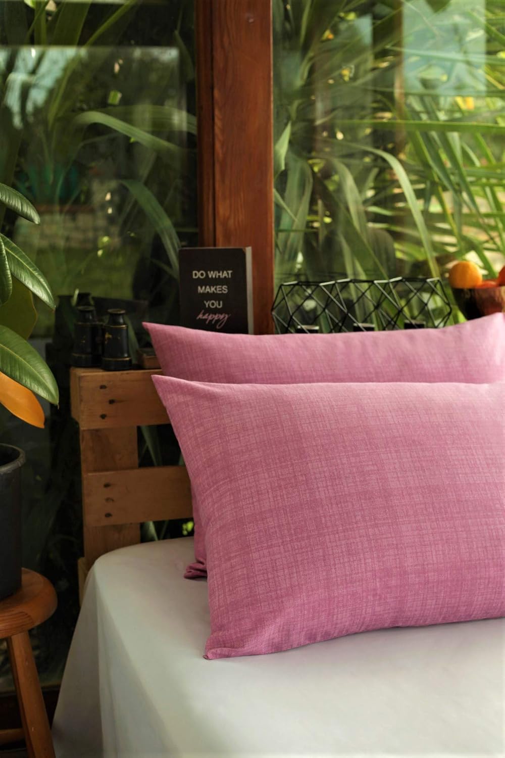 Alla Turca  2'li Yastık Kılıfı 50x70 cm Pembe AT7525
