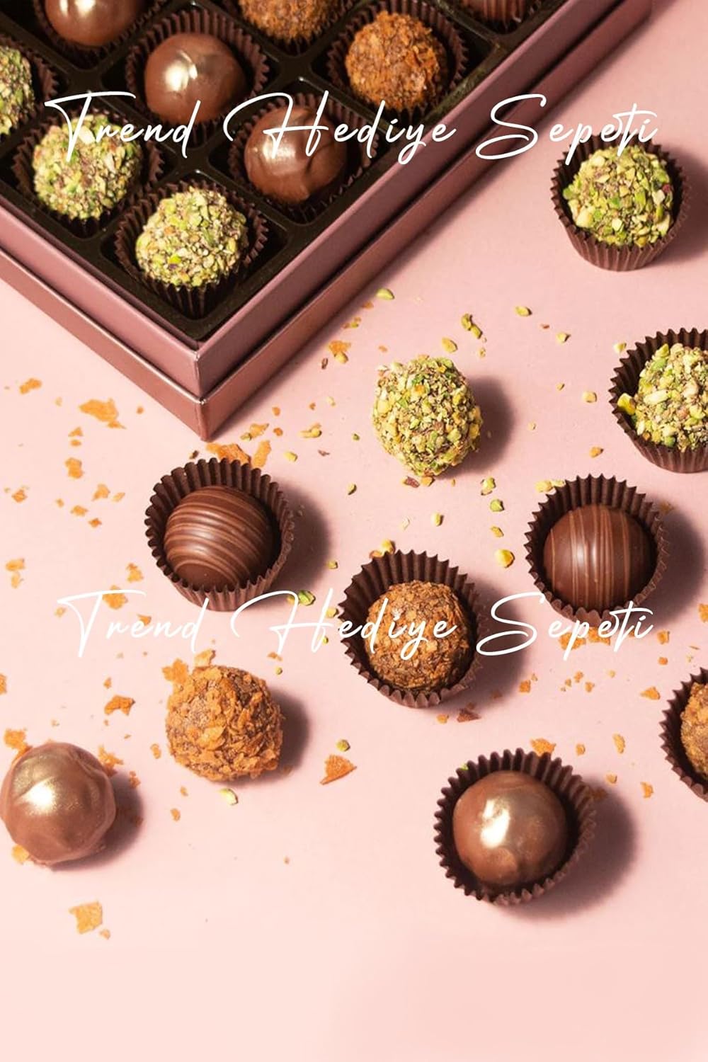 Takribi 200 Adet Küçük Boy Kahverengi Truff Çikolata Kağıdı, Muffin Kek Kalıbı, Lokum Kağıdı 35x20 Mm Doğum Günü Parti Dekorasyonu için