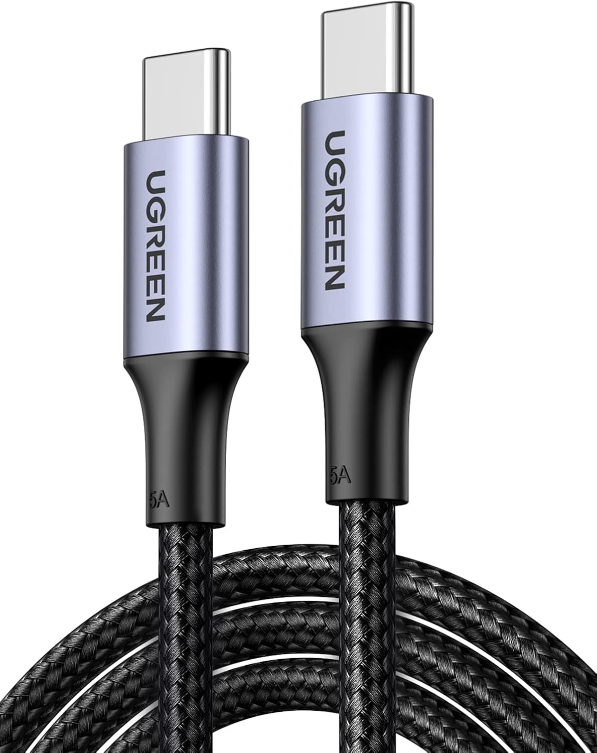 USB C - USB C Kablosu, iPhone 16/16 Plus/16 Pro/16 Pro Max/15, MacBook Pro, iPad Pro, Dell XPS, Galaxy S24/S23/S22 Ultra, Anahtar, Piksel, 6.6FT Siyah için USB C Şarj Kablosu(2m) - Görsel 3