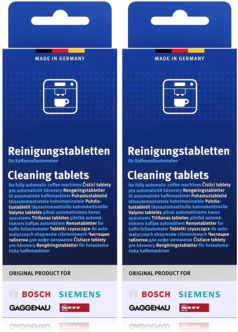 2'li paket temizlik tableti, kahve otomatları için, termo sürahiler TCZ6001 2 x 10 tablet - Görsel 3