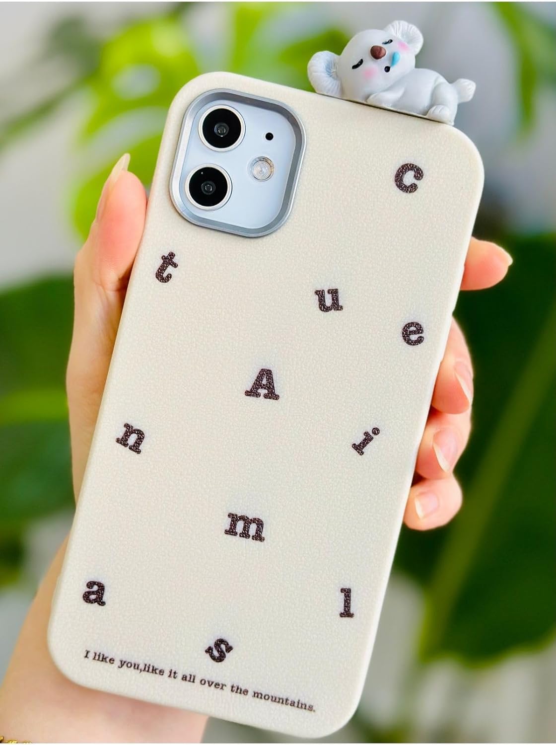Alternative view of Iphone 11 ile Uyumlu 3d Oyuncaklı Koala Tasarımlı Yumuşak Silikon Kılıf