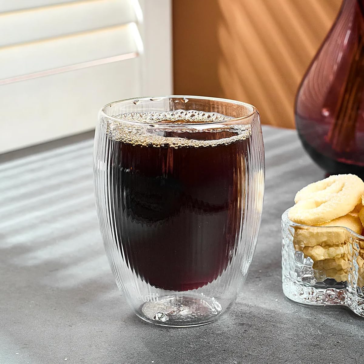 Alternative view of Lineo Çift Cidarlı Bardak 350 ml