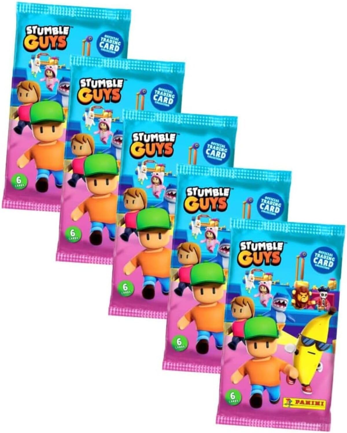 Alternative view of Panini Stumble Guys Trading Cards Çoklu Paket 5 Paket (30 Kart) No:1 plnmkollkkk