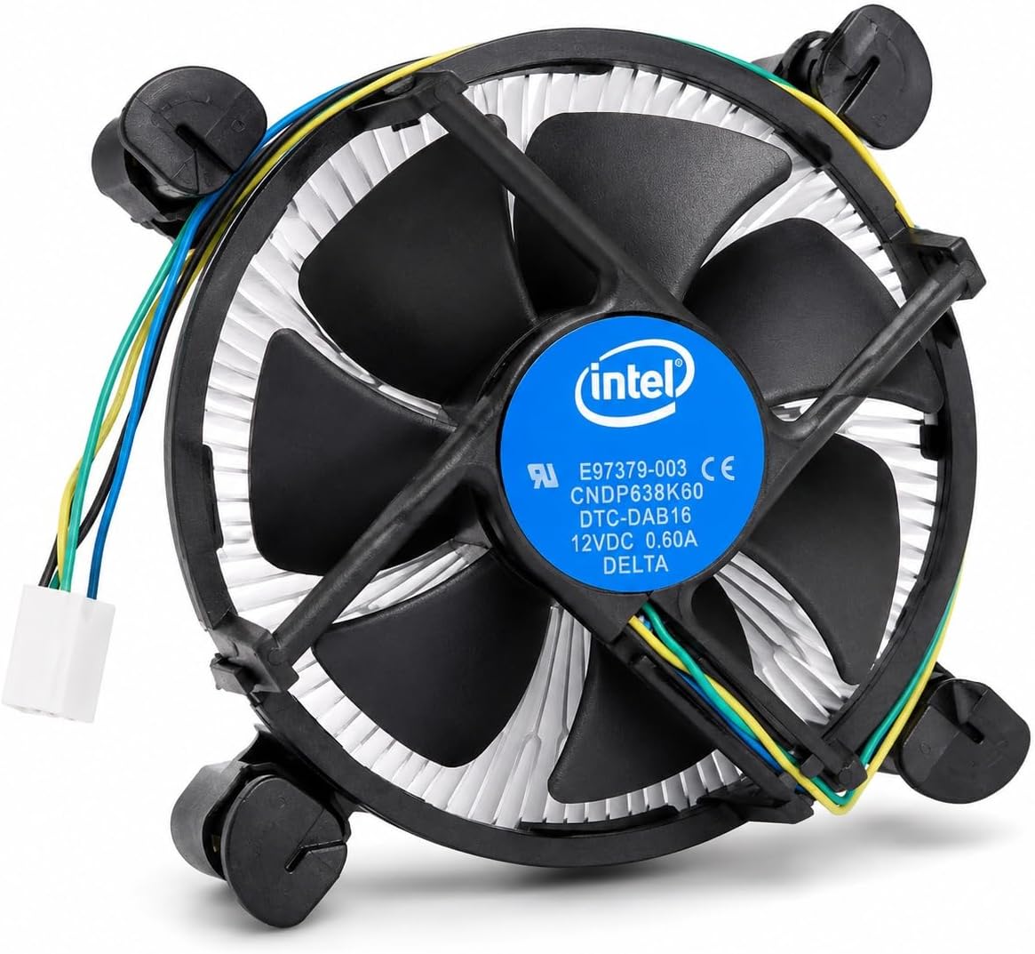 PX-1150P Intel İşlemci Fanı, i3 i5 i7 Uyumlu CPU Soğutucu Fan, LGA775 1156 1155 1150 1151 1200 1700 Pin İşlemci Soğutucu, E97379-003 Intel Fan - Görsel 3