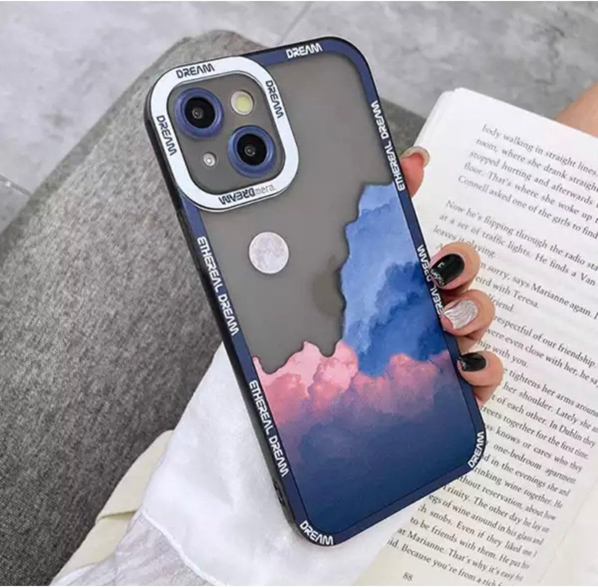 Iphone 13 Ve 14 Manzara Desenli Kamera Korumalı Kılıf - Görsel 2