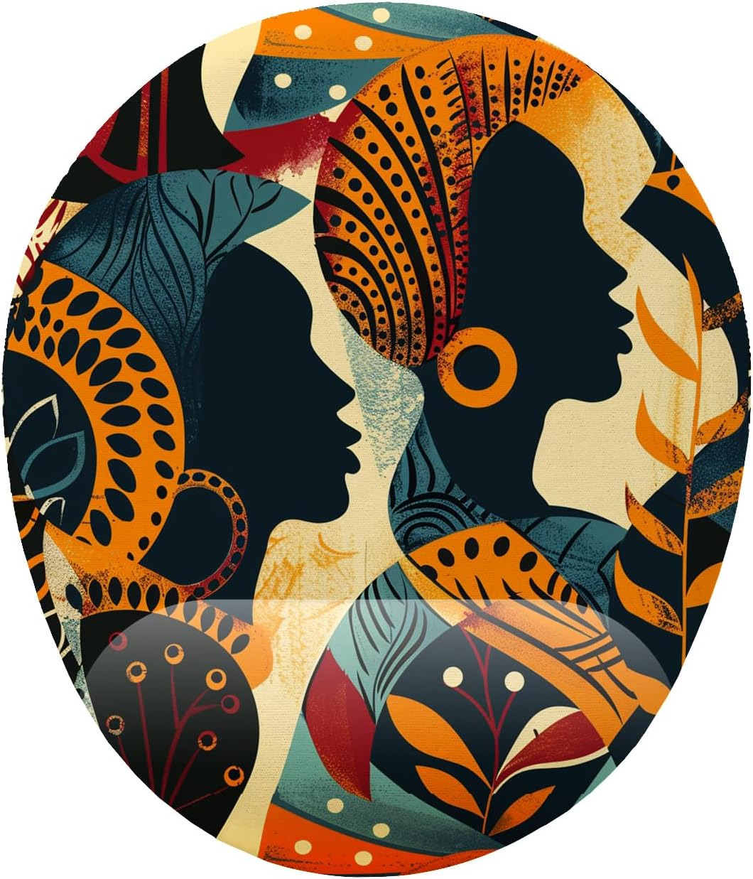 Alternative view of Afrikalı Kadınlar Bilek Destekli Mouse Pad