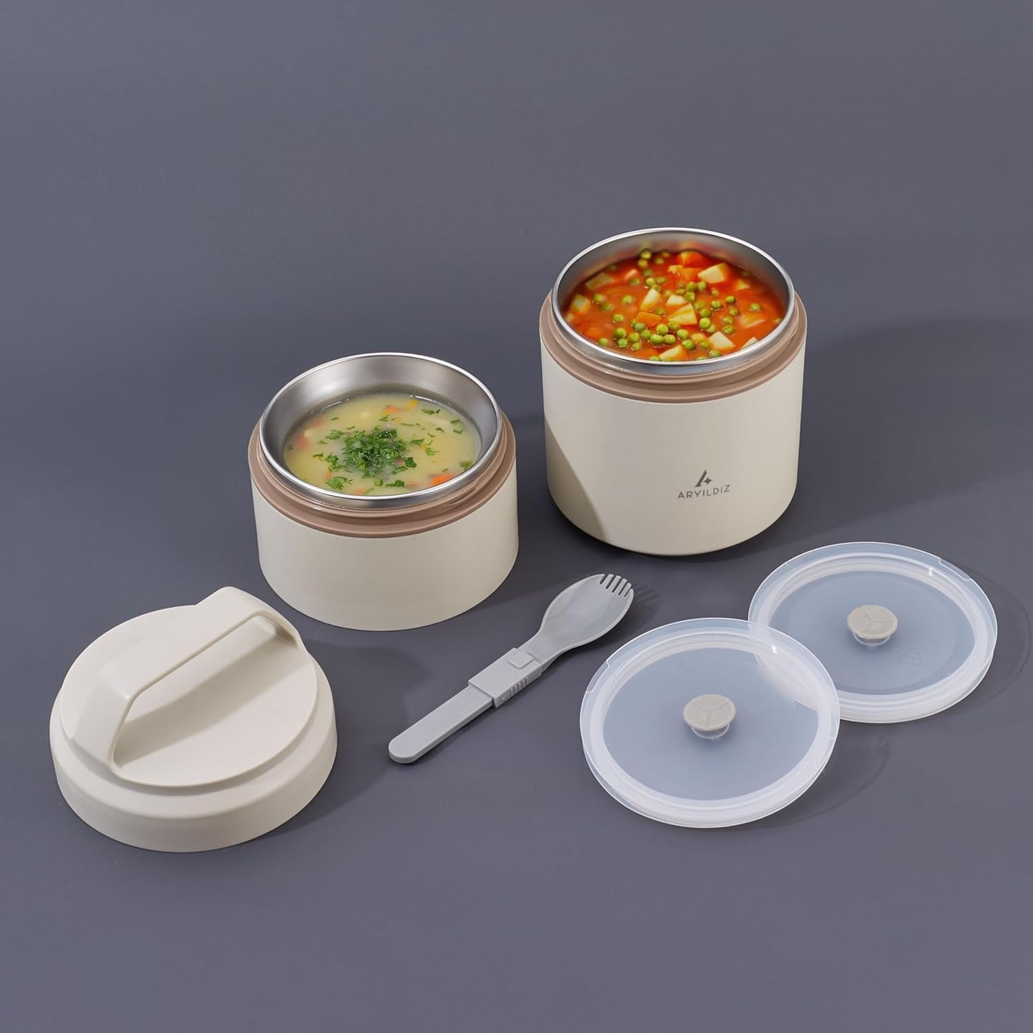 Alternative view of Katlı Lunch Box Beige 1200 ml