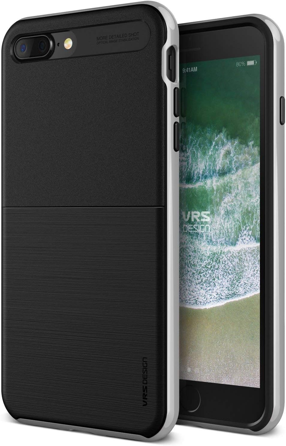 iPhone 8 Plus New High Pro Shield Kılıf Silver - Görsel 2