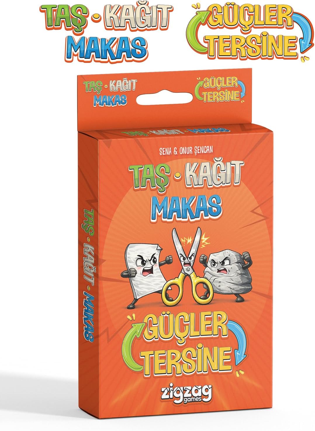 Desmond Taş Kağıt Makas Güçler Tersine, Eğlenceli Parti Kart Oyunu, 50 Kart, 8 Yaş ve Üzeri, Hızlı Oynanış - Görsel 3