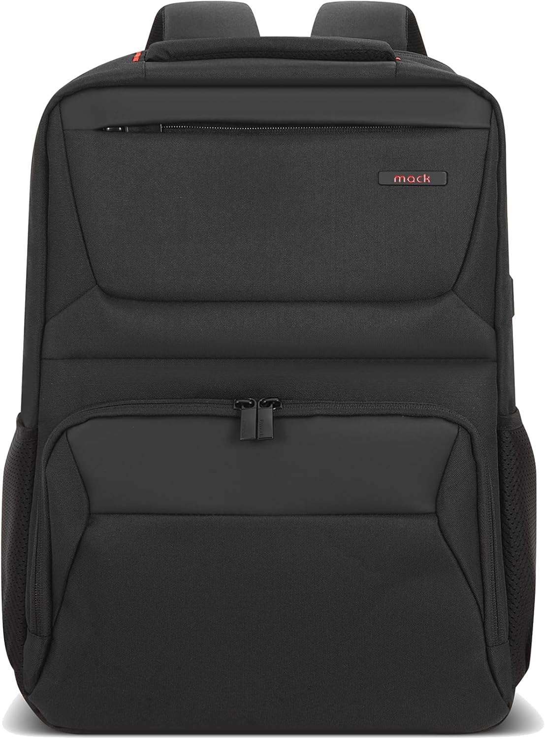 Mack Business X MCC-805 15.6 inç Laptop Sırt Çantası, Mackbook Sırt Çantası, USB Şarj Portlu Bilgisayar ve Notebook Çantası, Kadın Erkek Bilgisayar İş Çantası, Üniversite Okul Çantası, Siyah