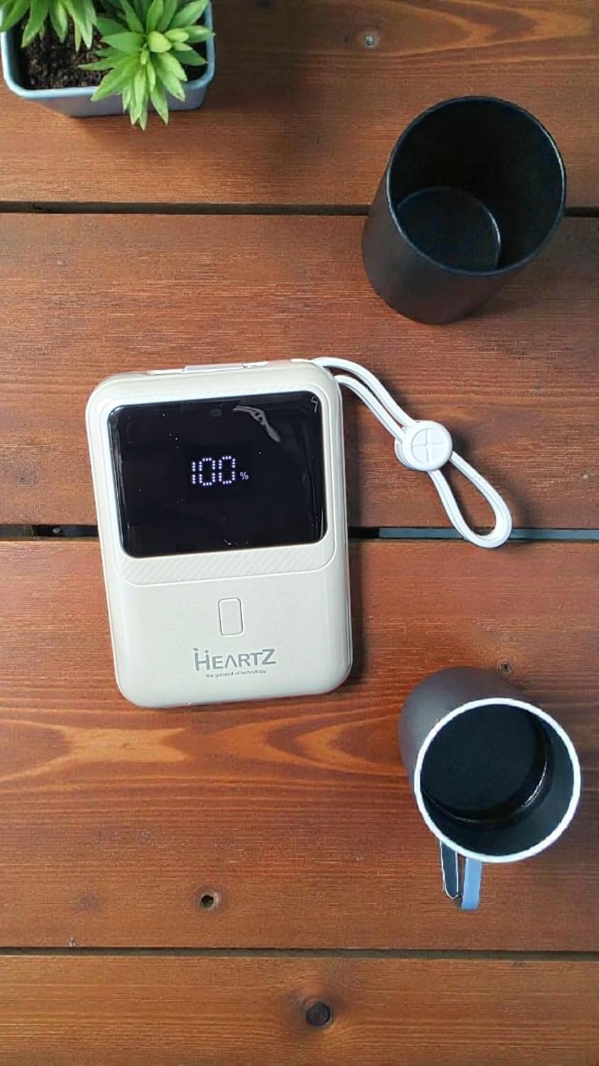 H21 Mini Boy 10000 mah power bank PD 20W ve USB 22.5W FAST HIZLI ŞARJ DAHİLİ TYPE C VE LİGHTNİNG KABLOLU DÜNYA STANDARTLARINA UYGUN POLYMER BATARYA BİREBİR AMPER LCD GÖSTERGELİ POWERBANK - Görsel 3