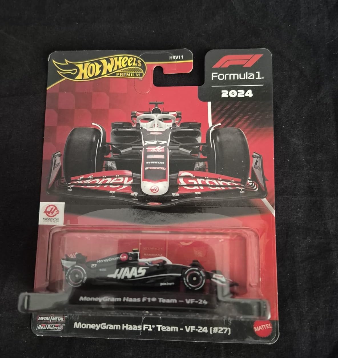 Alternative view of Premium Formula 1 HRV11 - Jbm22 Moneygram Haas F1 Team – Vf-24 (#27)