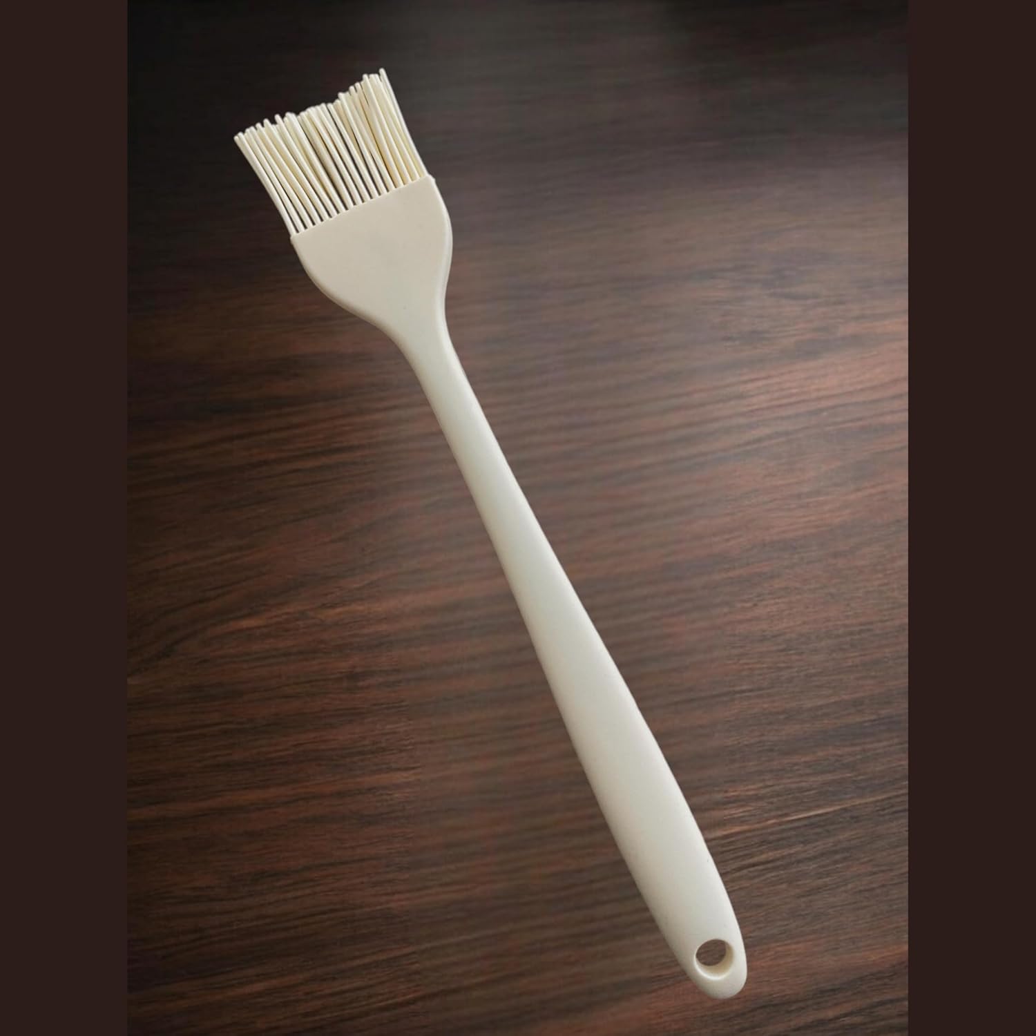 Silikon Yumurta ve Yağlama Fırçası Büyük Boy- 27 CM Krem Renkli Özel Seri - Görsel 2