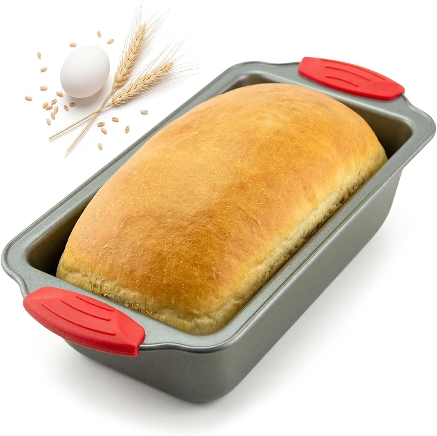 Alternative view of Profesyonel Baton Ekmek ve Kek Kalıbı - Yapışmaz Karbon Çelik Granit Kaplama Fırın Kabı, Isıya Dayanıklı Dikdörtgen Somun ve Kek Kalıbı